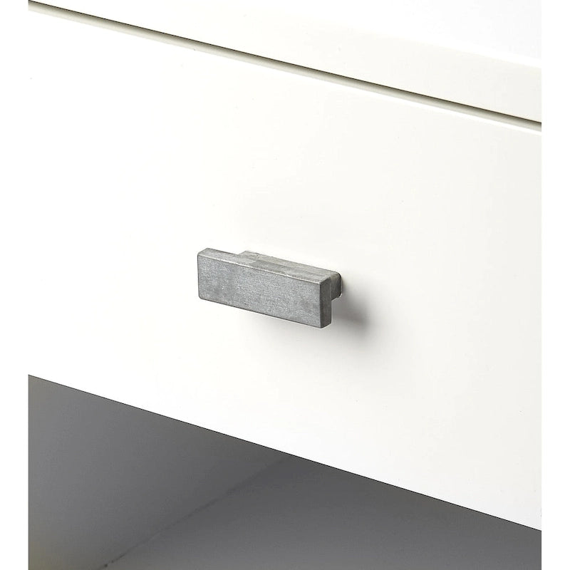 Beistelltisch aus Holz im Mid-Century-Stil mit Schublade und Ablageboden
