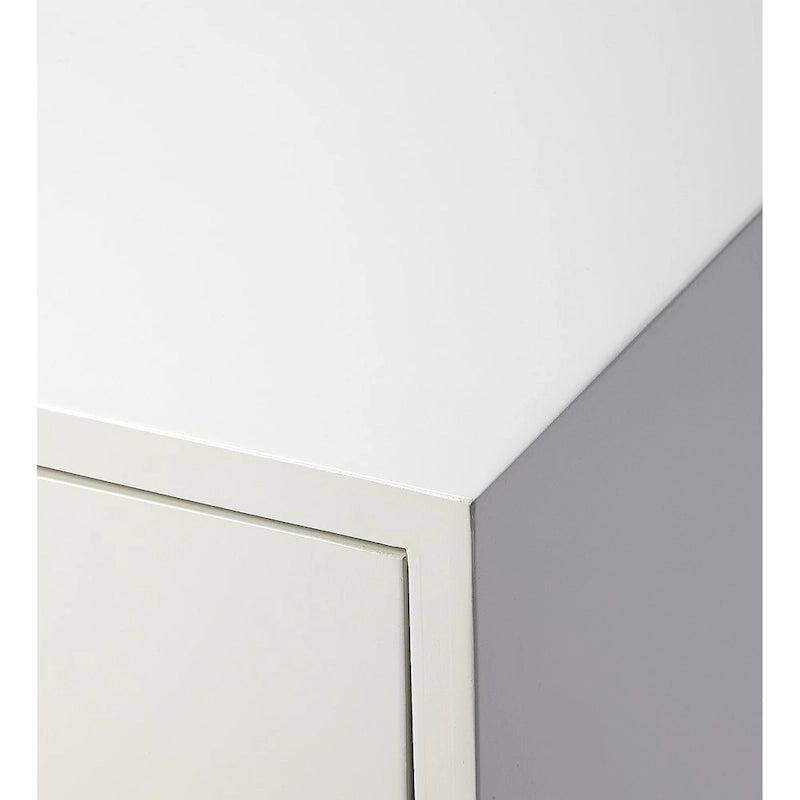 Beistelltisch aus Holz im Mid-Century-Stil mit Schublade und Ablageboden