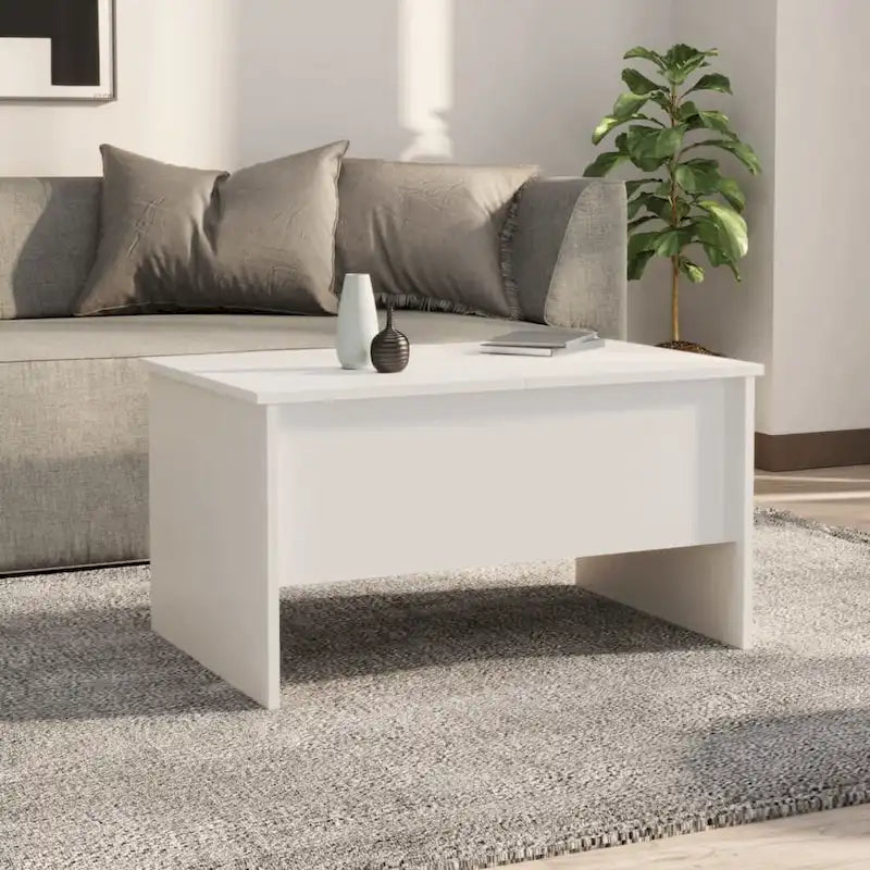 Salontafel met liftblad en twee verborgen opbergvakken